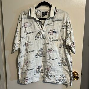 Vintage Givenchy Golf Polo